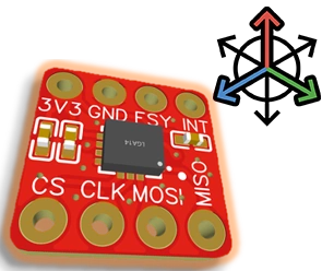 6 dof imu sensor board